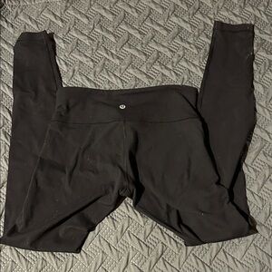 lululemon athletica women’s black low rise Leggings